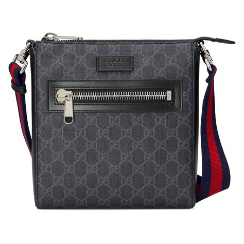 black gucci crossbody bags|gucci black canvas crossbody bag.